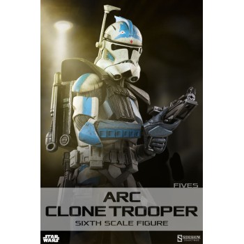 Star Wars Arc Clone Trooper Fives Phase II Armor Sixth Scale Figure 30 cm